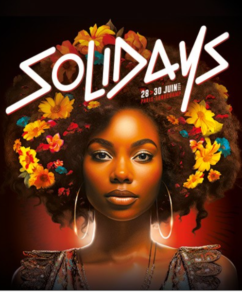 Festival SOLIDAYS; Solidays n’est pas un festival comme les autres. Organisé à Paris depuis 25 ans par l’association Solidarité Sida, son but premier est de sensibiliser des milliers de personnes à des thèmes aussi variés que la lutte contre le sida, les droits humains, la santé, la pauvreté, l’environnement, le handicap ou encore l’exclusion. Une centaine d’associations françaises et internationales sont ainsi présentes au sein du Village Solidarité. Côté scène, vous retrouverez cette année du 28 au 30 juin des artistes comme Adèle Castillon, Diplo, Louise Attaque, Pomme, Sam Smith ou Zola.